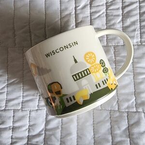 Starbucks You Are Here Wisconsin Mug